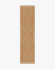 Inkdrop Copper Rug by Jonathan Adler