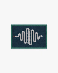 Venom Sapphire Rug by Jonathan Adler