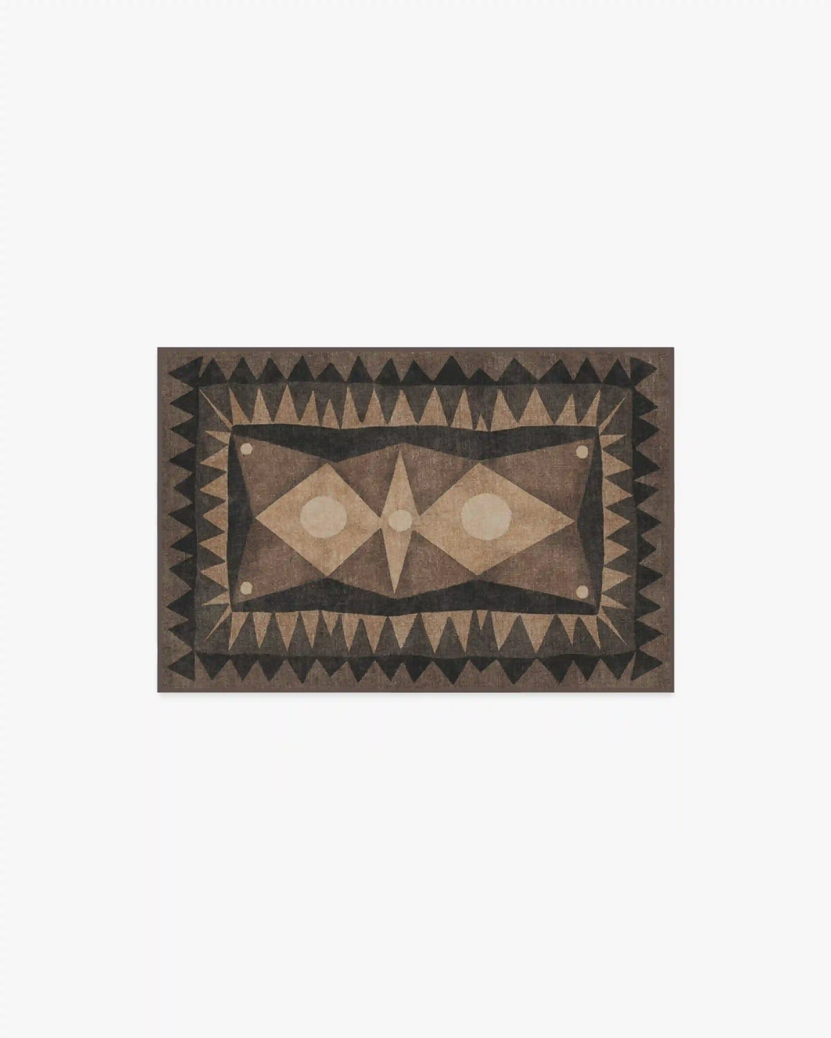 Hilma Charcoal Rug by Jungalow