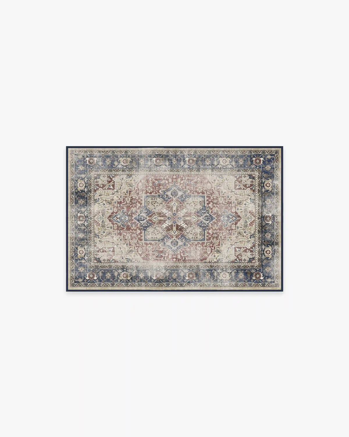 Kamran Royal Blue Rug