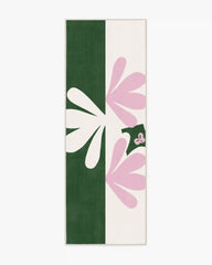 Kolmikko Green & Pink Rug by Marimekko