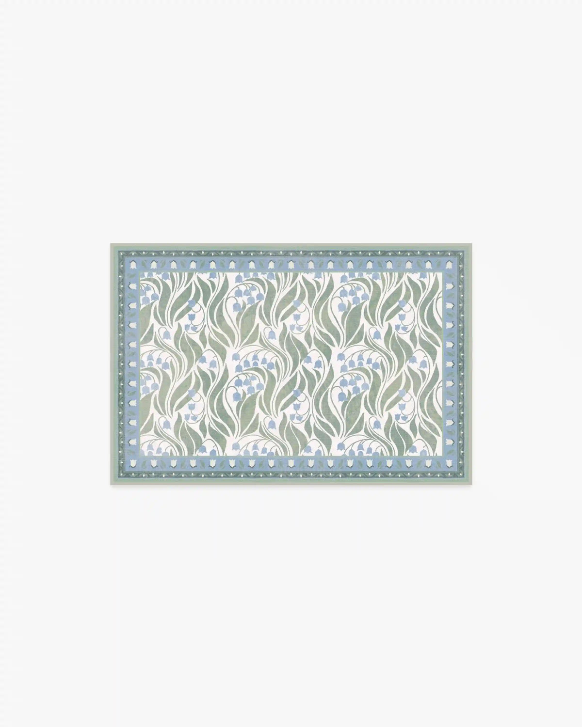 Lila Ivory & Soft Blue Rug