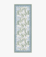 Lila Ivory & Soft Blue Rug