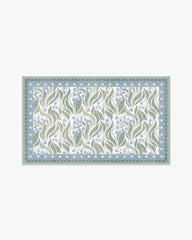 Lila Ivory & Soft Blue Rug