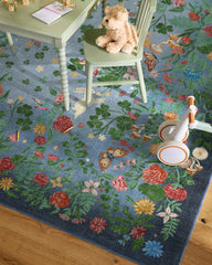 Lily Pad Midnight Multicolor Rug