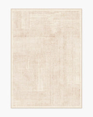 Linear Oasis Neutral Rug