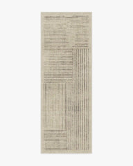 Linear Oasis Stone Grey Rug