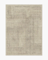 Linear Oasis Stone Grey Rug