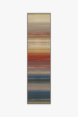 Linear Striped Multicolor Rug