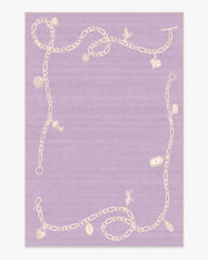 M&E Charms Lilac Rug by Humberto Leon