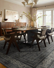 Maelyn Charcoal & Neutral Rug
