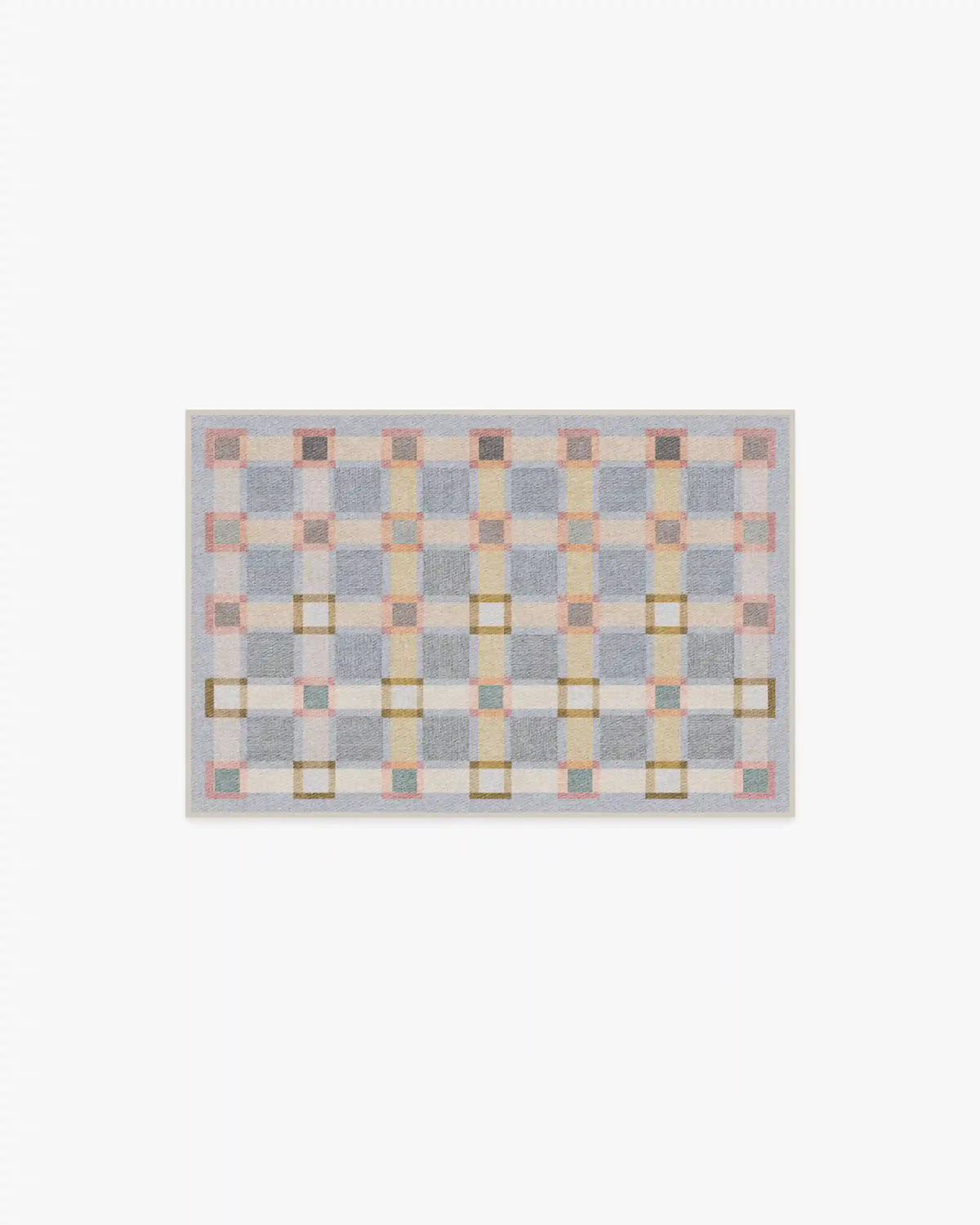 Maja Stone Blue Multicolor Rug