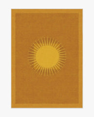 Helios Gold Rug by Matthew Williamson