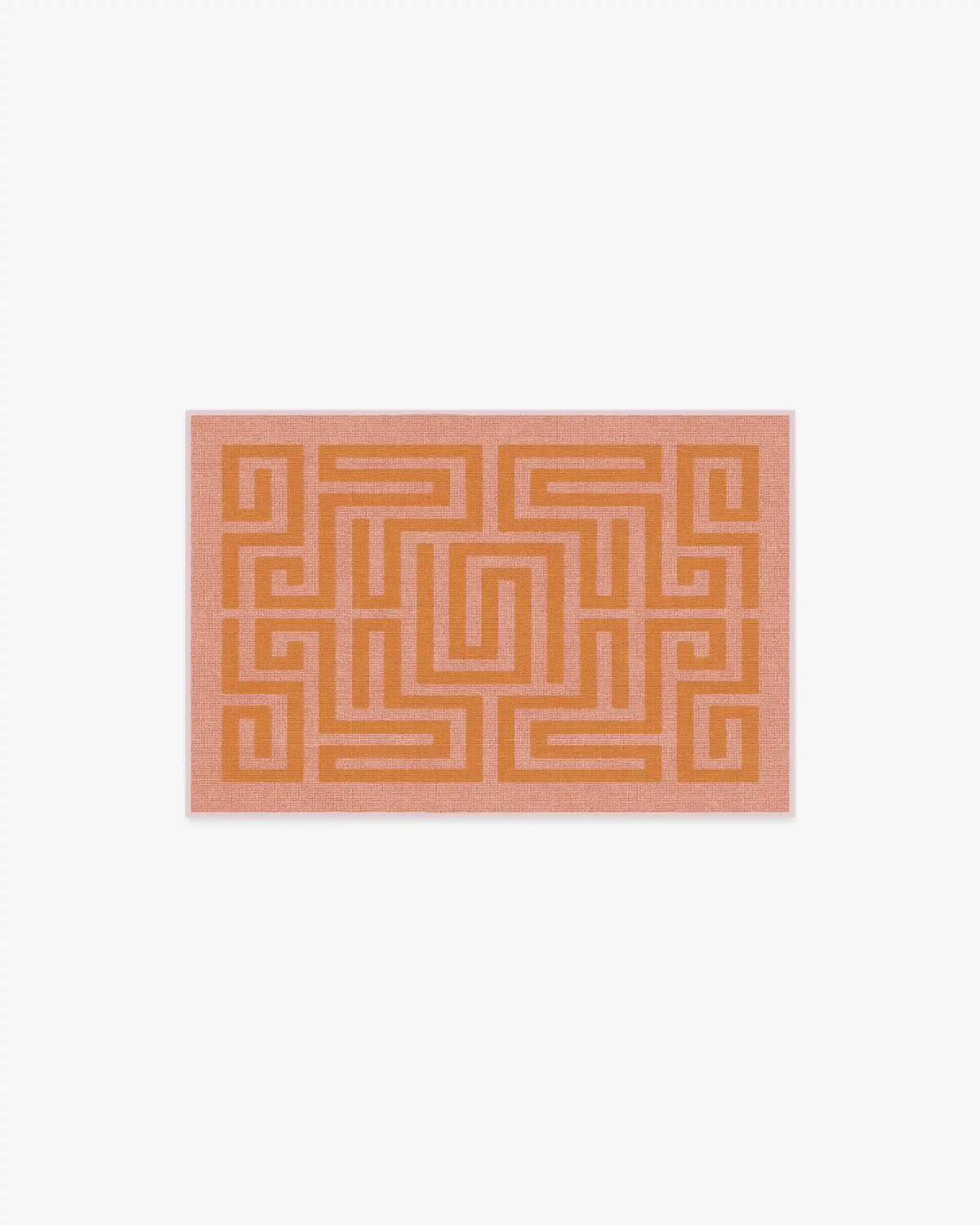 Maze Pink & Orange Rug