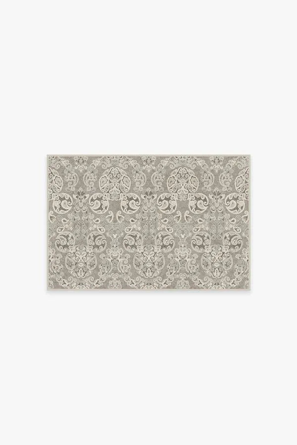 Mickey Damask Stone Rug