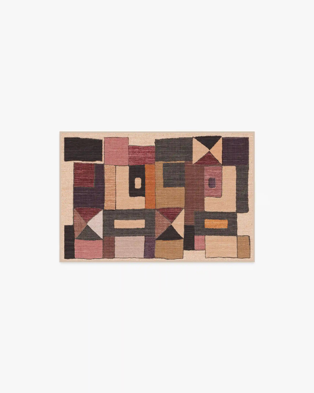 Modra Warm Brown Rug by Jungalow