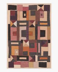 Modra Warm Brown Rug by Jungalow