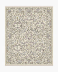 Montreal Beige & Lilac Rug by Morris & Co.