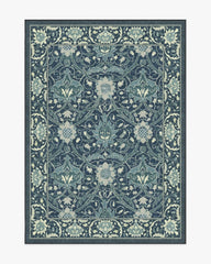 Montreal Sapphire Blue Rug by Morris & Co.