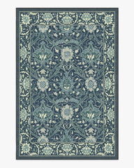 Montreal Sapphire Blue Rug by Morris & Co.