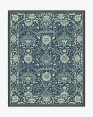 Montreal Sapphire Blue Rug by Morris & Co.