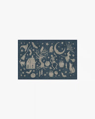 Moonlit Creatures Navy Rug