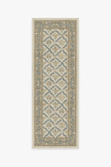 Bellflowers Ivory & Gold Rug by Morris & Co.