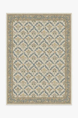 Bellflowers Ivory & Gold Rug by Morris & Co.