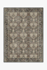 Honeysuckle & Tulip Dark Wood Rug by Morris & Co.