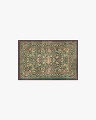 Lodden Soft Evergreen & Gold Rug by Morris & Co.