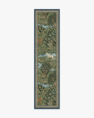 Owl & Willow Green Rug by Morris & Co.