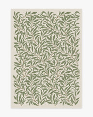 Pure Willow Boughs Green Rug by Morris & Co.