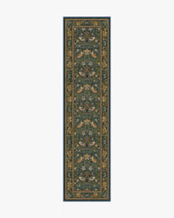 Strawberry Thief Indigo Rug by Morris & Co.