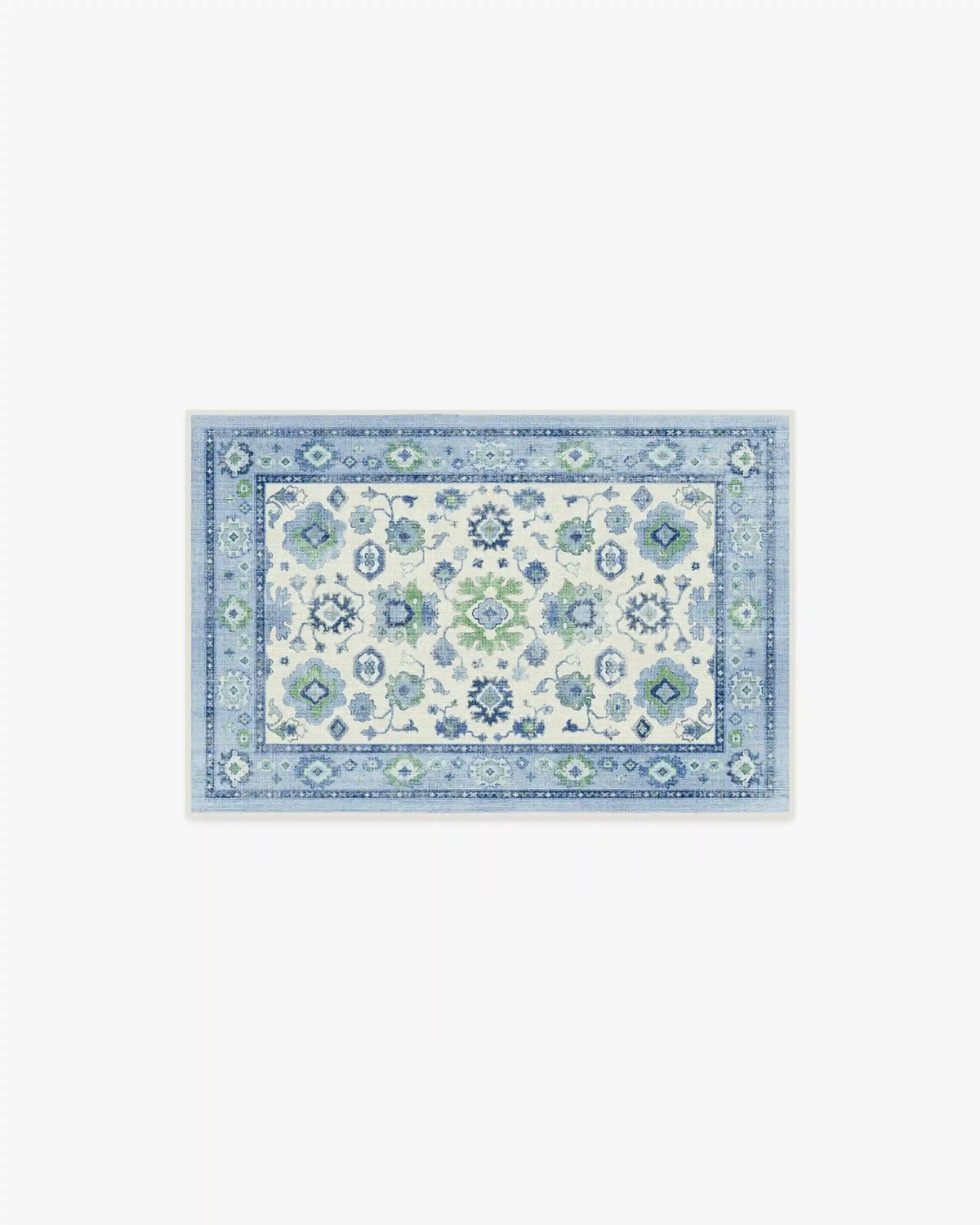 Serena Blue Rug by Mrs. Alice