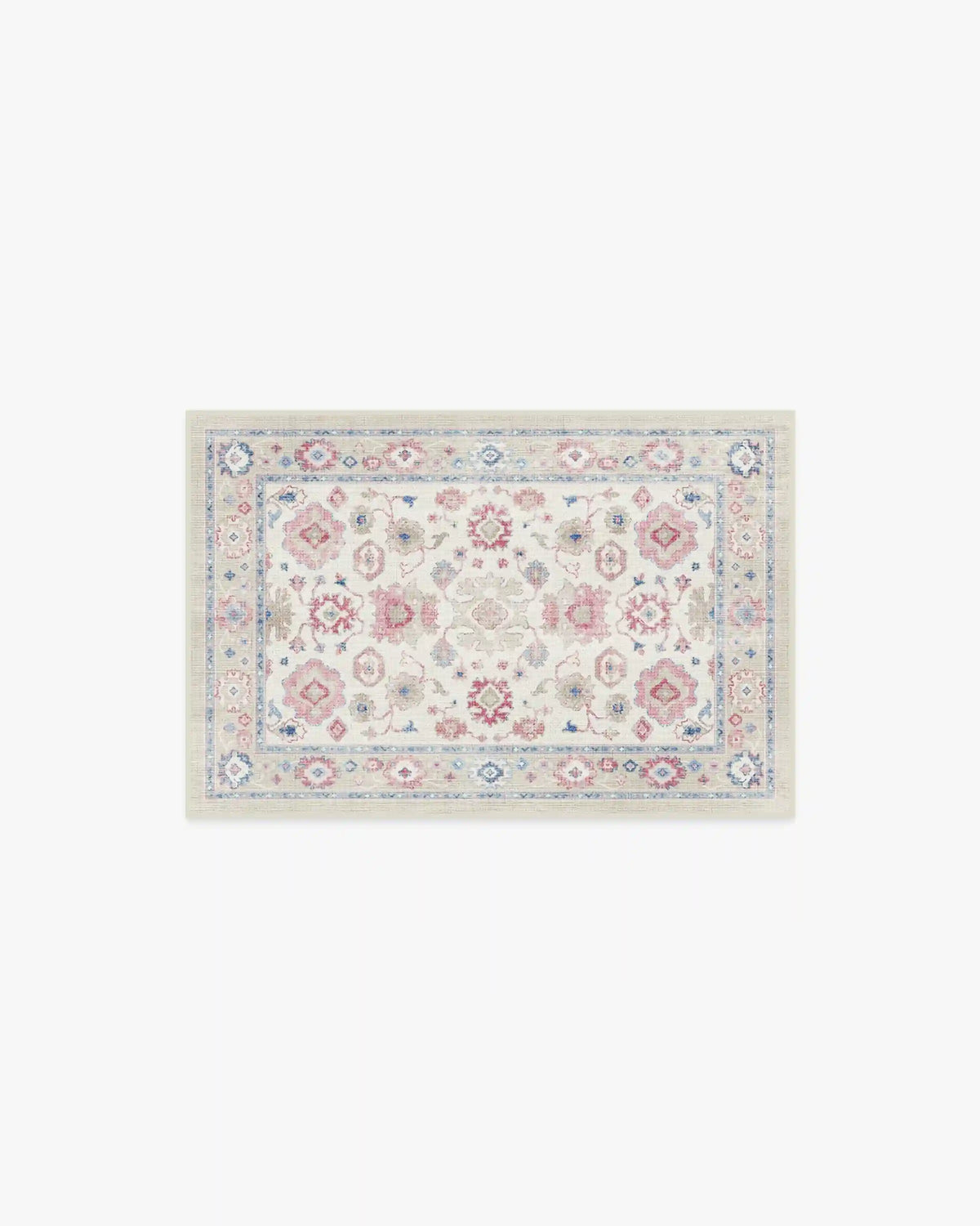 Serena Pink Rug by Mrs. Alice
