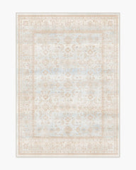 Ophelia Sand & Blue Rug