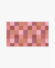 Ostjakki Pink & Orange Rug by Marimekko