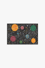 Outer Space Black Rug