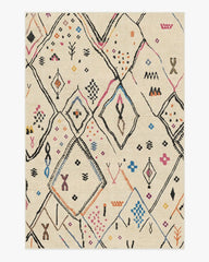 Pamir Ivory Multicolour Rug