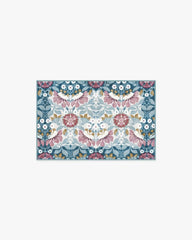 Persephone Ivory & Blue Rug by Liberty