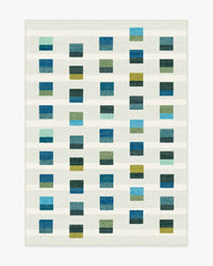 Pezzo Teal Rug