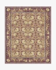Pimpernel Mauve Rug by Morris & Co.