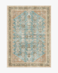 Pradera Blue & Terracotta Rug