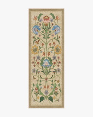 Protea Natural Rug by Iris Apfel