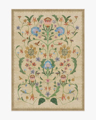 Protea Natural Rug by Iris Apfel