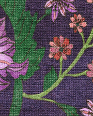 Protea Plum Rug by Iris Apfel
