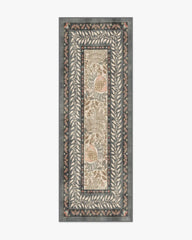 Provence Grey & Coral Rug