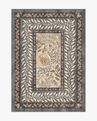 Provence Grey & Coral Rug