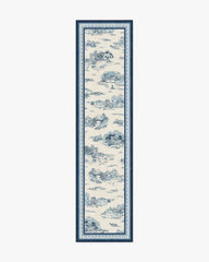 Provence Toile Delft Blue Rug