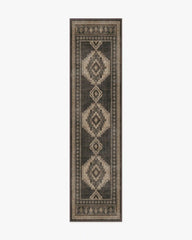 Rayne Charcoal & Tan Rug